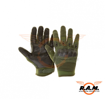 Assault Gloves OD/oliv (Invader Gear)