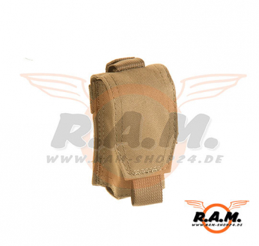 Single 40mm Grenade Pouch Coyote Brown (Claw Gear)