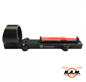 Red Dot Fiber Sight für Shotgun Rippe 5,5-10mm