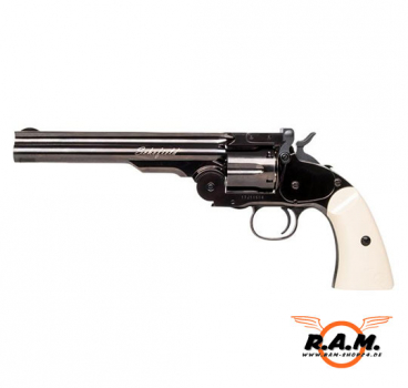 Schofield 6" Revolver Aging cal. 4.5mm (.177) BB, steel gray