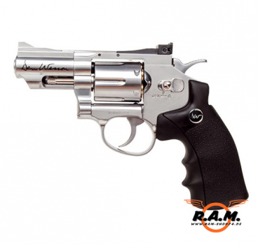 Dan Wesson 2.5" Revolver Kal. 4,5mm (.177) Pellets, Silber