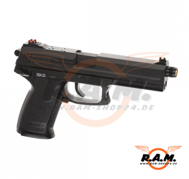 Novritsch SSX23 v2020 GNB Pistole, Kal. 6mm, schwarz