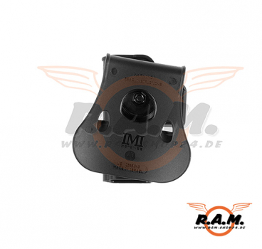 Roto Paddle Holster für Glock 19, Black (IMI Defense)