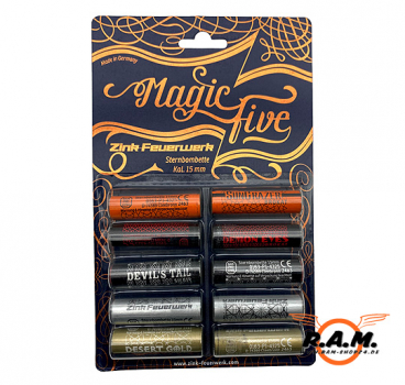 ZINK Pyro Sortiment Magic Five, 10er Blister, 15mm