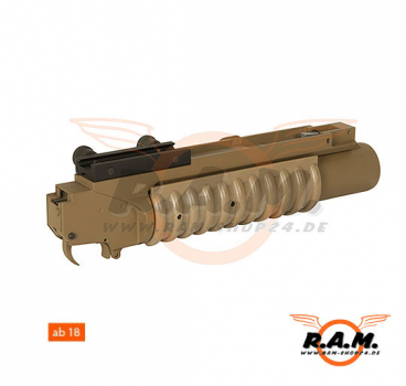 Unterbau 40mm Granatwerfer tan extra Short für RIS / RAS DER HAMMER!