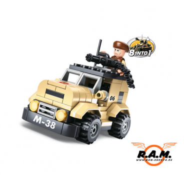 Sluban - Patrol Car, Lego konform (M38-B0587A #16075)