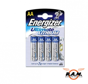 Energizer AA Mignon, Ultimate Lithium, 1,5V, 4er Pack