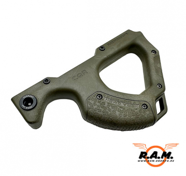 Hera Arms CQR Front Griff, OD-Green, AR15 passend