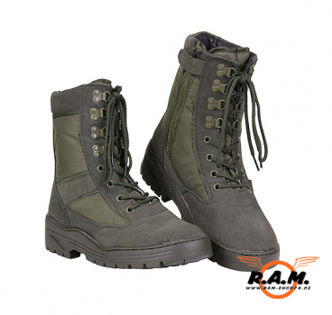 Combat Stiefel / Boots, oliv
