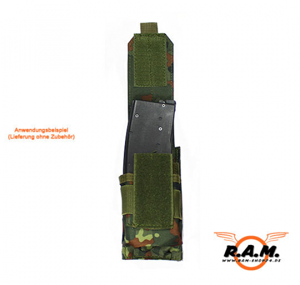 Molle AR15/M4/M15 Magazintasche (passend für R-Serie), flecktarn