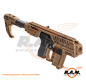 Preview: SLONG MPG Carbine Full Kit für Airsoft Glock GBB, tan