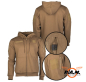 Preview: Taktischer Hoodie / Kapuzenjacke, Coyote