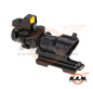Preview: 4x32IR QD + Mini Reddot - Combo Combat Scope, schwarz