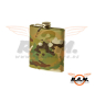 Preview: Flachmann in Multicam, 10,5cm x 9cm (0,25l)