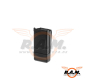 Preview: Mag Case Single Row Blackhawk, schwarz, für 9mm Magazine