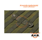 Preview: 5 Inch Speed Clips 6pcs Blackhawk OD