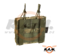Preview: 5.56 "Double Direct Action" zweifache AR15 Magazintasche, Everglade