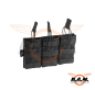 Preview: 5.56 "Triple Direct Action"  dreifach AR15 Magazintasche, schwarz