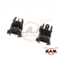 Preview: MBUS 2 Front & Rear sight im Set schwarz Deluxe