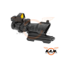 Preview: 4x32 QD + Mini Reddot - Combo Combat Scope, schwarz