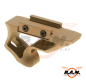 Preview: CNC Picatinny Short Angled Grip, FDE