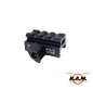 Preview: QDM 19x40 Low Profile 3-Slot Twist Lock Riser Mount