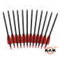 Preview: Carbonpfeile 7,5" mit Feldspitze im 12er Pack