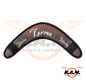 Preview: Karma Returns Rubber Patch, braun