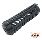 Preview: Quad Rail Handguard Set 7", schwarz