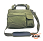Preview: Akten-oder Zubehörtasche mit Laptop Bag, oliv