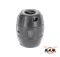 Preview: Elite Force Hailstorm Grenade 6 mm – Airsoft Gasgranate (Green Gas), 190 BBs, schwarz
