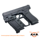 Preview: Pistol Conversion Grip COMBAT, schwarz passend für Glock