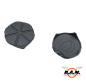 Preview: CAM870 Shell Kunststoffabdeckung 50 Stck schwarz