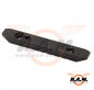 Preview: 7 Slot Aluminium Schiene für Keymod und M-LOK, schwarz