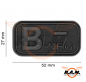 Preview: Bloodtype Rubber Patch B Neg