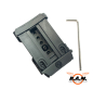 Preview: QM Lockable Single Magazin Pouch für Glock 9mm / .40, schwarz