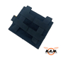 Preview: Doppelte M4 Molle-Magazintasche mit elastischem Band, schwarz
