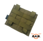 Preview: Doppelte M4 Molle-Magazintasche mit elastischem Band, Coyote
