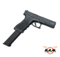 Preview: Airsoftpistole GLOCK 18C 6mm BB, Gas, schwarz