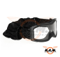 Preview: Ballistische Vollschutzbrille X1000 Tactical Black (Bollé)