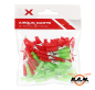 Preview: Umarex Airgun Darts, cal. 5,5mm (177), 100 Stück (rot/grün)