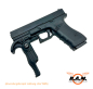 Preview: Tactical Folding Grip für Pistolen, schwarz