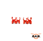 Preview: CAM870 - 2x Quad-Load Shell Clips Set for Caddy System in orange