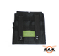 Preview: US MOLLE AR15 Magazintasche mit Klettverschluss, doppelt, schwarz