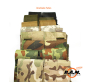Preview: US MOLLE AR15 Magazintasche mit Klettverschluss, doppelt, schwarz