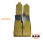Preview: US MOLLE AR15 Magazintasche mit Klettverschluss, doppelt, coyote