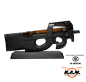 Preview: GOATGUNS Miniatur Modell FN P90, schwarz (Set)
