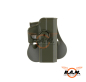 Preview: Roto Paddle Holster für Glock 19, oliv (IMI Defense)