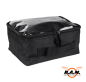 Preview: Sechseck Organizer Transparent – Groß – MOLLE Organizer für Ausrüstung & Zubehör, schwarz