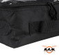 Preview: Sechseck Organizer Transparent – Groß – MOLLE Organizer für Ausrüstung & Zubehör, schwarz